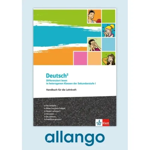 Deutsch³ – Handbuch für die Lehrkraft - Digitale Ausgabe allango Lizenzschlüssel (Unterrichtende, 36 Monate)