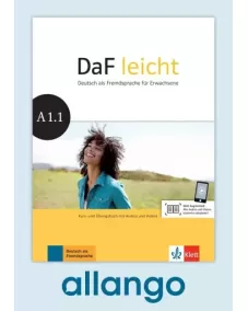 DaF leicht A1.1 Kurs- und Übungsbuch - Digitale Ausgabe allango Lizenzschlüssel (Unterrichtende/Lernende, 24 Monate)