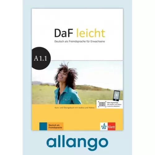 DaF leicht A1.1 Kurs- und Übungsbuch - Digitale Ausgabe allango Lizenzschlüssel (Unterrichtende/Lernende, 24 Monate)