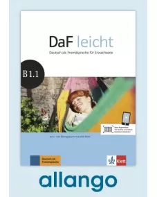 DaF leicht B1.1 Kurs- und Übungsbuch - Digitale Ausgabe allango Lizenzschlüssel (Unterrichtende/Lernende, 24 Monate)