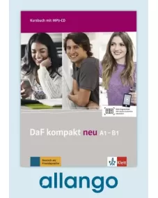 DaF kompakt neu A1-B1 Kursbuch mit Audios - Digitale Ausgabe allango Lizenzschlüssel (Unterrichtende/Lernende, 24 Monate)