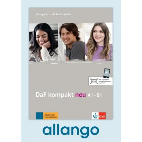 DaF kompakt neu A1-B1 Übungsbuch mit Audios - Digitale Ausgabe allango Lizenzschlüssel (Unterrichtende/Lernende, 24 Monate)