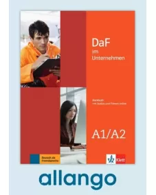 DaF im Unternehmen A1-A2 Kursbuch - Digitale Ausgabe allango Lizenzschlüssel (Unterrichtende/Lernende, 24 Monate)