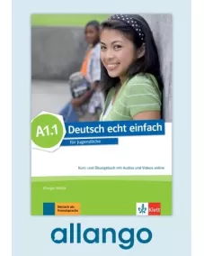 Deutsch echt einfach A1.1 Kurs- und Übungsbuch - Digitale Ausgabe allango Lizenzschlüssel (Unterrichtende/Lernende, 24 Monate)