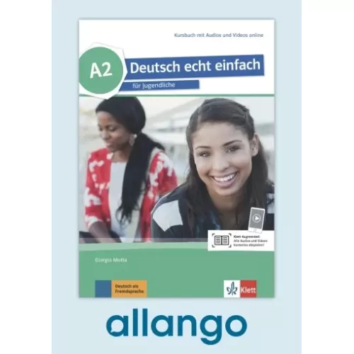 Deutsch echt einfach A2 Kursbuch - Digitale Ausgabe allango Lizenzschlüssel (Unterrichtende/Lernende, 24 Monate)