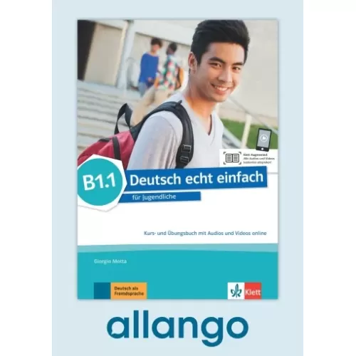 Deutsch echt einfach B1.1 Kurs- und Übungsbuch - Digitale Ausgabe allango Lizenzschlüssel (Unterrichtende/Lernende, 24 Monate)
