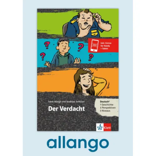 Der Verdacht – Buch mit Zusatzmaterial - Digitale Ausgabe allango Lizenzschlüssel (Unterrichtende/Lernende, 24 Monate)