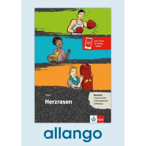 Herzrasen – Buch mit Zusatzmaterial - Digitale Ausgabe allango Lizenzschlüssel (Unterrichtende/Lernende, 24 Monate)
