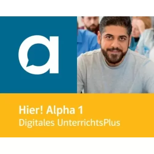 Hier! Alpha 1 Unterrichtshandbuch - Digitales UnterrichtsPlus allango Lizenzschlüssel (Unterrichtende, 36 Monate)
