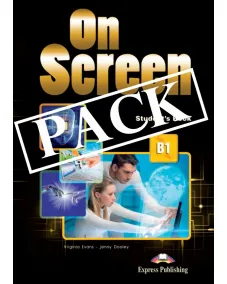 ON SCREEN B1 STUDENT'S BOOK (WITH DIGIBOOK APP) UKRAINE Учебник