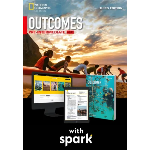Outcomes 3ED Pre-Intermediate Spark platform, Instant Access Online Practice with Student’s eBook