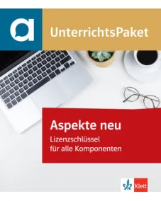 Aspekte neu - UnterrichtsPaket allango Lizenzschlüssel (Unterrichtende, 60 Monate) Alle digitalen Komponenten der Reihe in allango