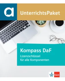 Kompass DaF - UnterrichtsPaket allango Lizenzschlüssel (Unterrichtende, 60 Monate) Alle digitalen Komponenten der Reihe in allango