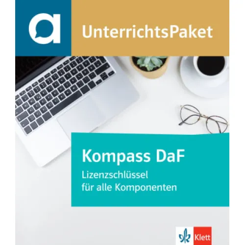 Kompass DaF - UnterrichtsPaket allango Lizenzschlüssel (Unterrichtende, 60 Monate) Alle digitalen Komponenten der Reihe in allango
