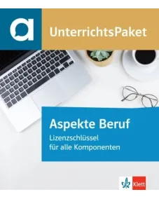 Aspekte Beruf - UnterrichtsPaket allango Lizenzschlüssel (Unterrichtende, 60 Monate) Alle digitalen Komponenten der Reihe in allango
