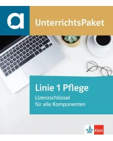 Linie 1 Pflege - UnterrichtsPaket allango Lizenzschlüssel (Unterrichtende, 60 Monate) Alle digitalen Komponenten der Reihe in allango