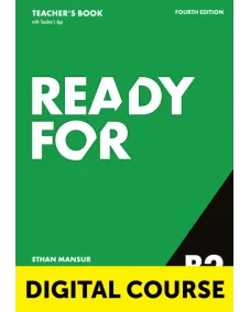 READY FOR B2 FIRST 4ED Digital Teacher's Book with Teacher's App CODE ONLY