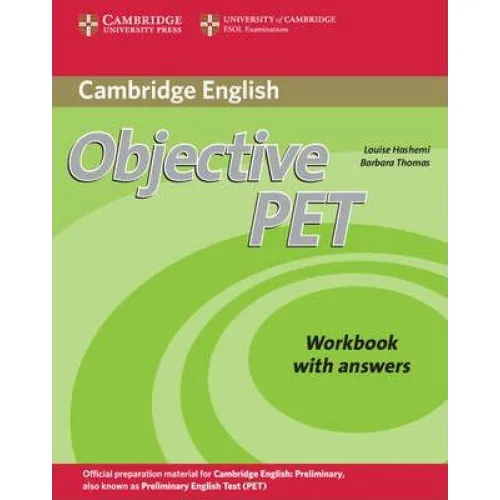Objective PET Workbook with Answers with Audio CD