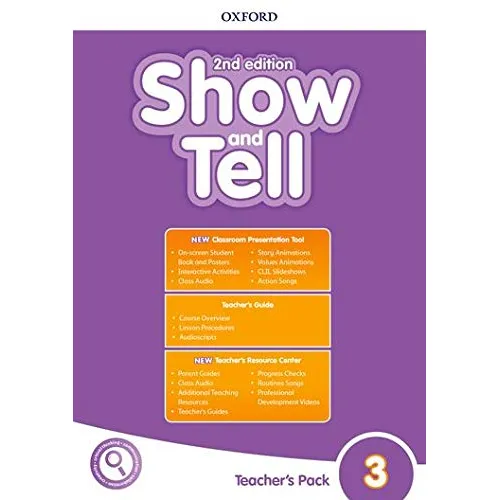 Show and Tell 2ed Level 3 Teacher's Pack Книга для учителя