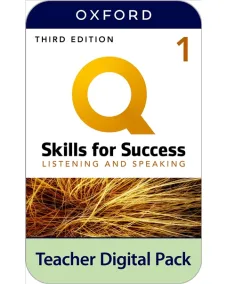 Q: Skills for Success 3ED Level 1 Listening and Speaking Teacher Digital Pack (4 years' access code)