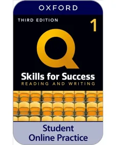 Q: Skills for Success 3ED Level 1 Reading and Writing iQ Online Practice (2 years' access code)