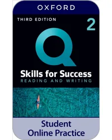 Q: Skills for Success 3ED Level 2 Reading and Writing iQ Online Practice (2 years' access code)