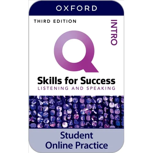 Q: Skills for Success 3ED Intro Level Listening and Speaking iQ Online Practice (2 years' access code)