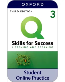 Q: Skills for Success 3ED Level 3 Listening and Speaking iQ Online Practice (2 years' access code)