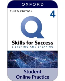 Q: Skills for Success 3ED Level 4 Listening and Speaking iQ Online Practice (2 years' access code)