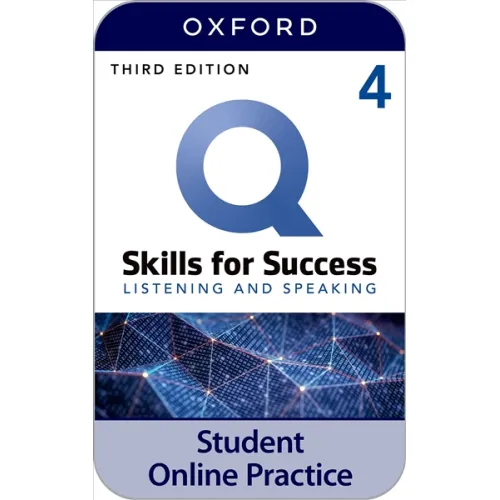 Q: Skills for Success 3ED Level 4 Listening and Speaking iQ Online Practice (2 years' access code)