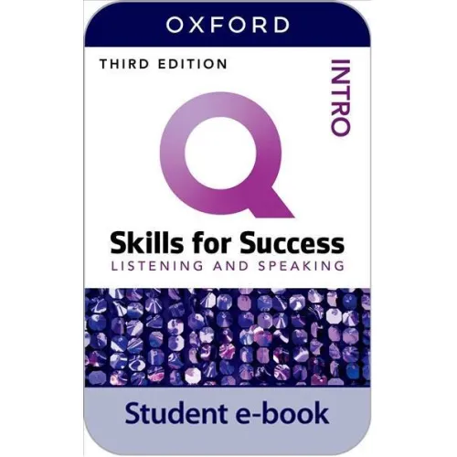Q: Skills for Success 3ED Intro Level Listening and Speaking Student e-book (2 years' access code)