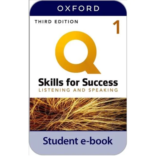 Q: Skills for Success 3ED Level 1 Listening and Speaking Student e-book (2 years' access code)