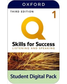 Q: Skills for Success 3ED Level 1 Listening and Speaking Student Digital Pack (2 years' access code)