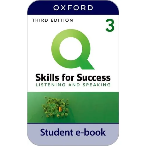 Q: Skills for Success 3ED Level 3 Listening and Speaking Student e-book (2 years' access code)