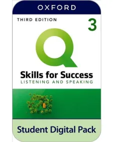 Q: Skills for Success 3ED Level 3 Listening and Speaking Student Digital Pack (2 years' access code)