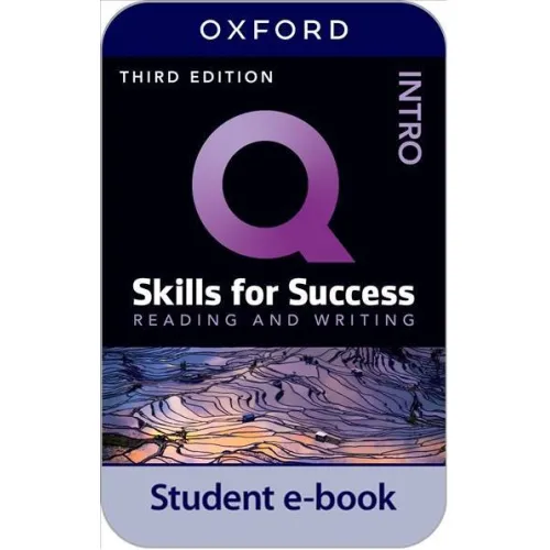 Q: Skills for Success 3ED Intro Level Reading and Writing Student e-book (2 years' access code)