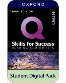 Q: Skills for Success 3ED Intro Level Reading and Writing Student Digital Pack (2 years' access code)