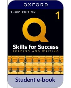 Q: Skills for Success 3ED Level 1 Reading and Writing Student e-book (2 years' access code)