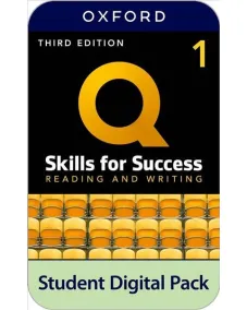 Q: Skills for Success 3ED Level 1 Reading and Writing Student Digital Pack (2 years' access code)