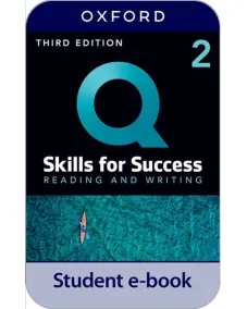Q: Skills for Success 3ED Level 2 Reading and Writing Student e-book (2 years' access code)