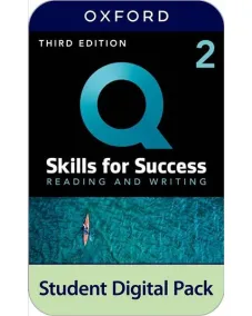 Q: Skills for Success 3ED Level 2 Reading and Writing Student Digital Pack (2 years' access code)