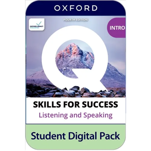 Q: Skills for Success 4ED Intro Level Listening and Speaking Student Digital Pack (2 years' access code)