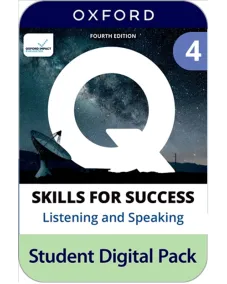 Q: Skills for Success 4ED Level 4 Listening and Speaking Student Digital Pack (2 years' access code)