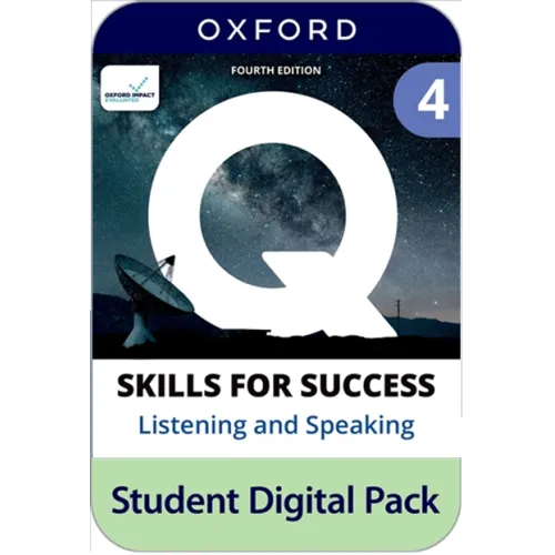 Q: Skills for Success 4ED Level 4 Listening and Speaking Student Digital Pack (2 years' access code)