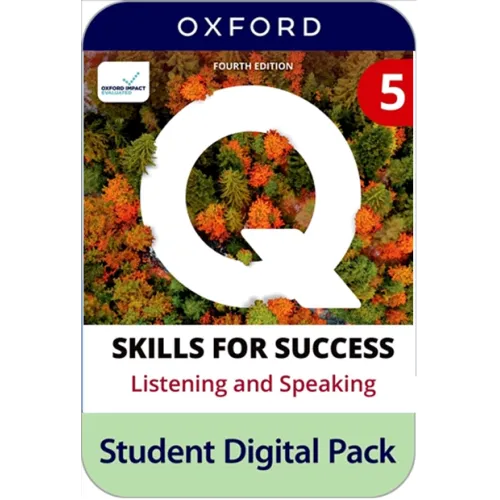 Q: Skills for Success 4ED Level 5 Listening and Speaking Student Digital Pack (2 years' access code)