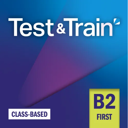 Test & Train B2 First Class-based Книга з підготовки до іспитів-код доступу