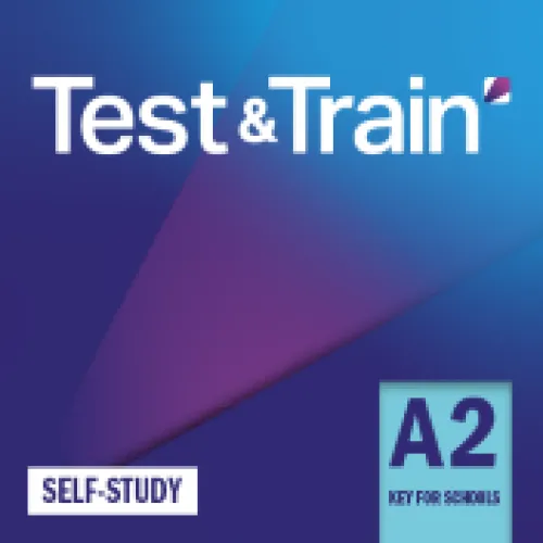 Test & Train A2 Key for Schools Self-Study Книга для подготовке к экзаменам-код доступа