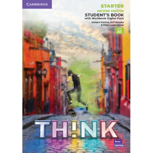 THINK 2ED Level Starter Student's Book with Workbook Digital Pack Підручник з кодом доступу до онлайн-робочий зошит
