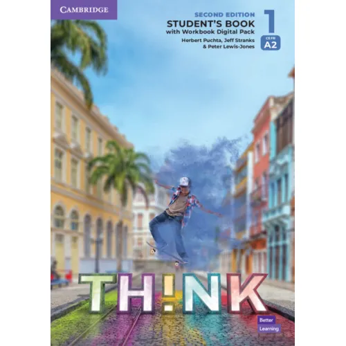 THINK 2ED Level 1 Student's Book with Workbook Digital Pack Підручник з кодом доступу до онлайн-робочий зошит
