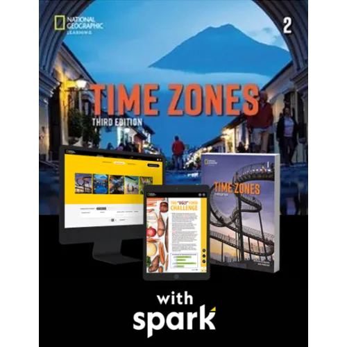 Time Zones 3ED Level 2 Spark platform, Instant Access (AmEng)